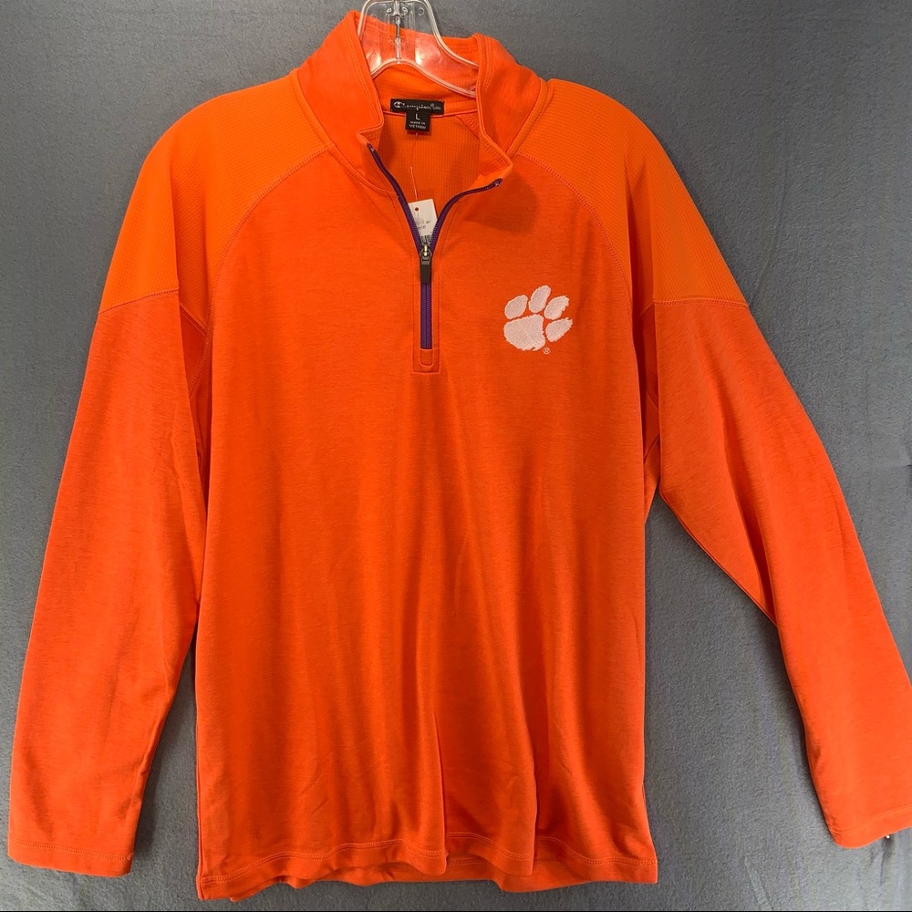 Clemson Tigers Champion Performance 1/4 zip  Top